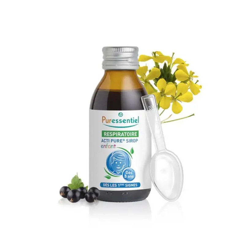 Puressentiel Sirop Enfant 125ml Respiratoire Acti Pur Goût Naturel Puressentiel Sirop Enfant 125ml Respiratoire Acti Pur Goût Naturel