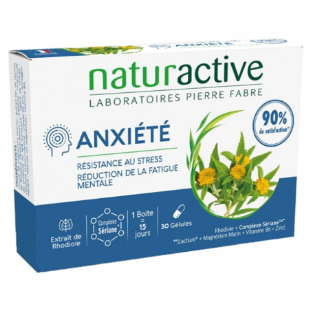 Naturactive
Anxiété 30 Gélules