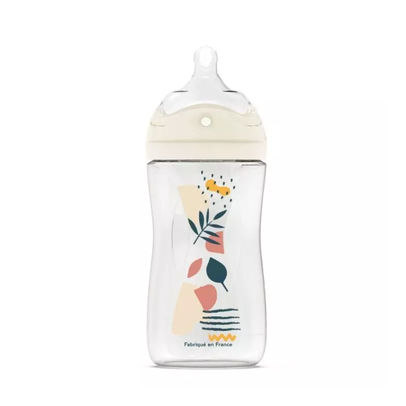 Dodie Biomimétisme Biberon avec tétine multi perforée anti-colique 0-6 mois débit 2 moyen - 270ml