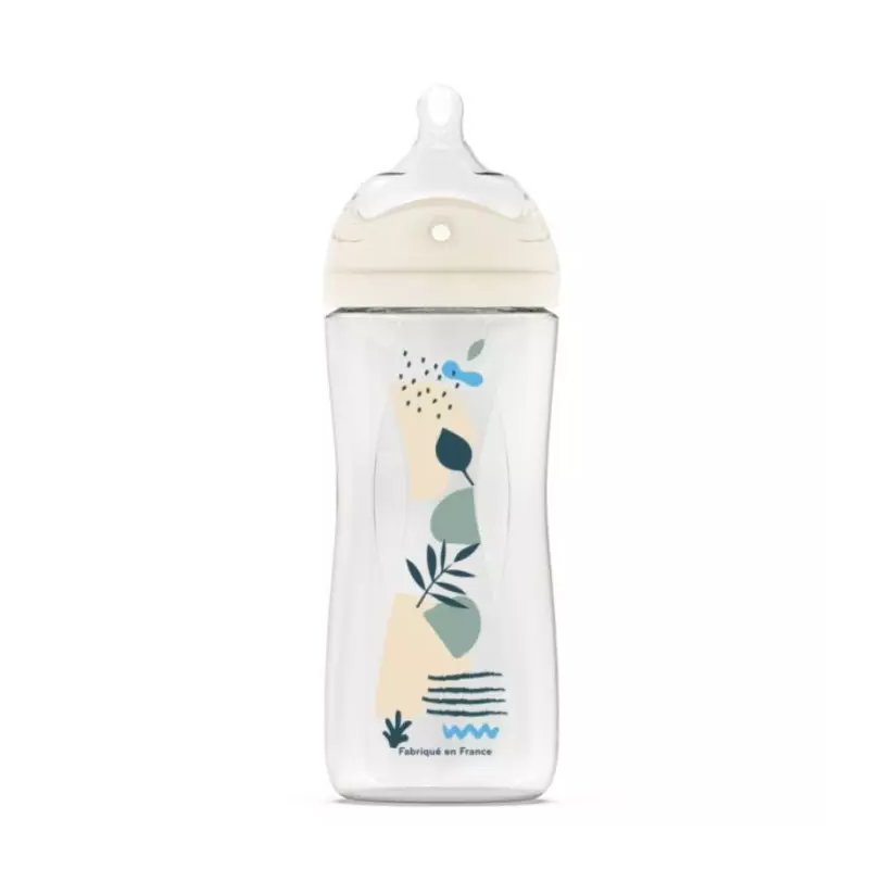 Dodie Biomimétisme Biberon avec tétine multi perforée anti-colique +6 mois débit 2 moyen - 330ml Dodie Biomimétisme Biberon avec tétine multi perforée anti-colique +6 mois débit 2 moyen - 330ml