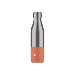 Les Artistes Paris - Gourde Bouteille isotherme 500 ml - inox et rose - acier inoxydable