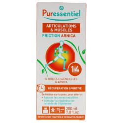 Puressentiel Articulations & Muscles Friction Arnica aux 14 Huiles Essentielles 200 ml