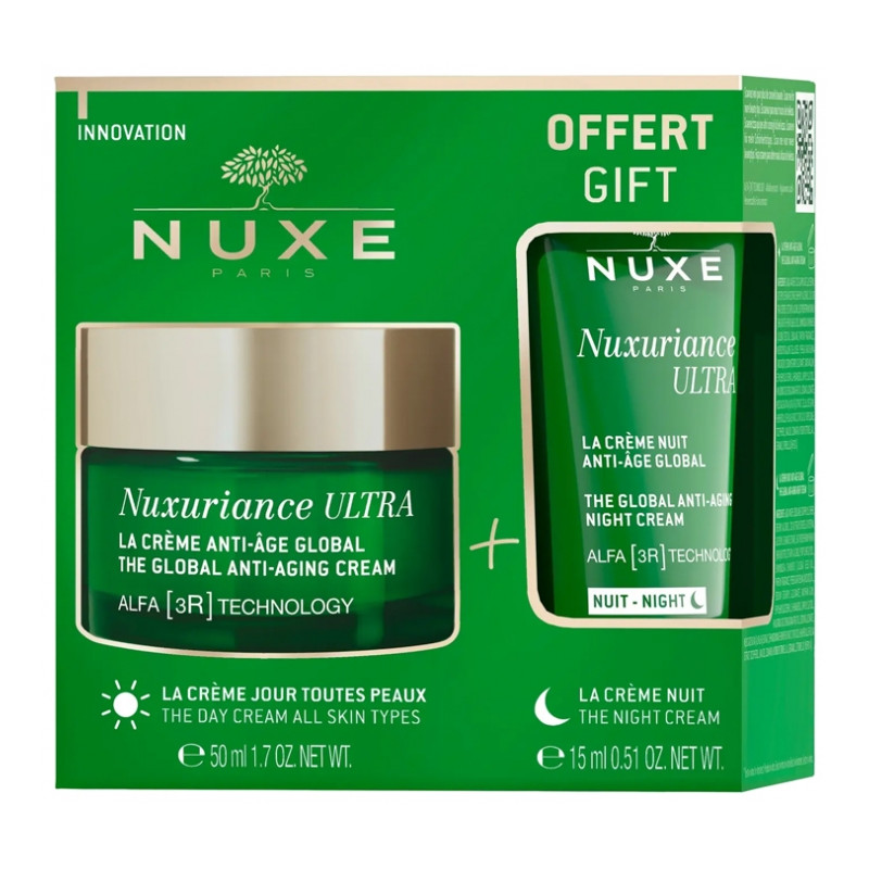 Nuxe Nuxuriance Ultra La Crème Anti-Âge Global 50 ml + La Crème Nuit Anti-Âge Global 15 ml Offerte de Nuxe / Nuxuriance Ultra Nuxe Nuxuriance Ultra La Crème Anti-Âge Global 50 ml + La Crème Nuit Anti-Âge Global 15 ml Offerte de Nuxe / Nuxuriance Ultra
