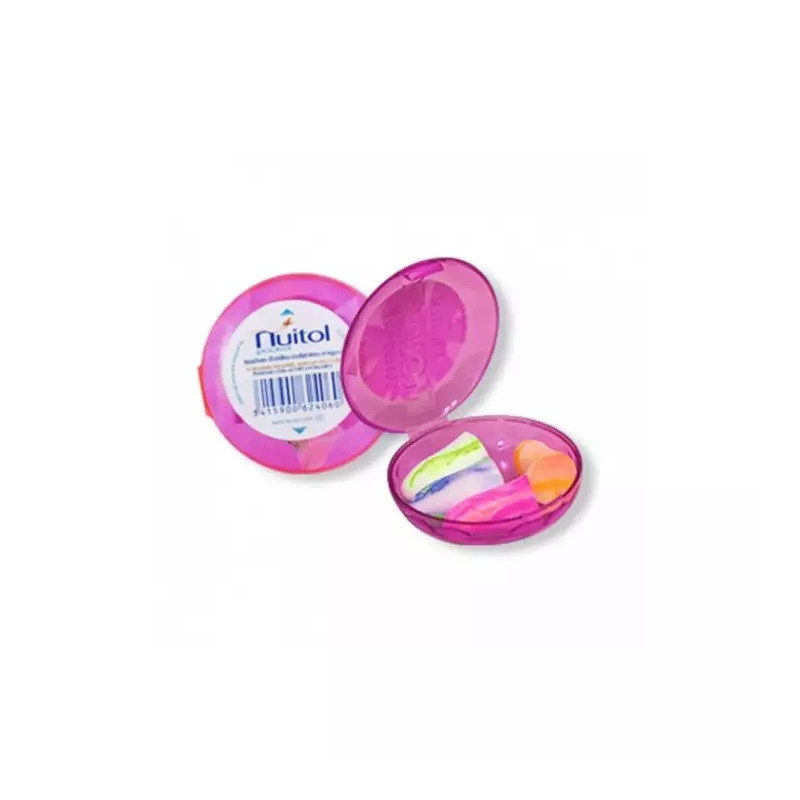 Nuitol poket bouchons d'oreilles 2 paires Nuitol poket bouchons d'oreilles 2 paires