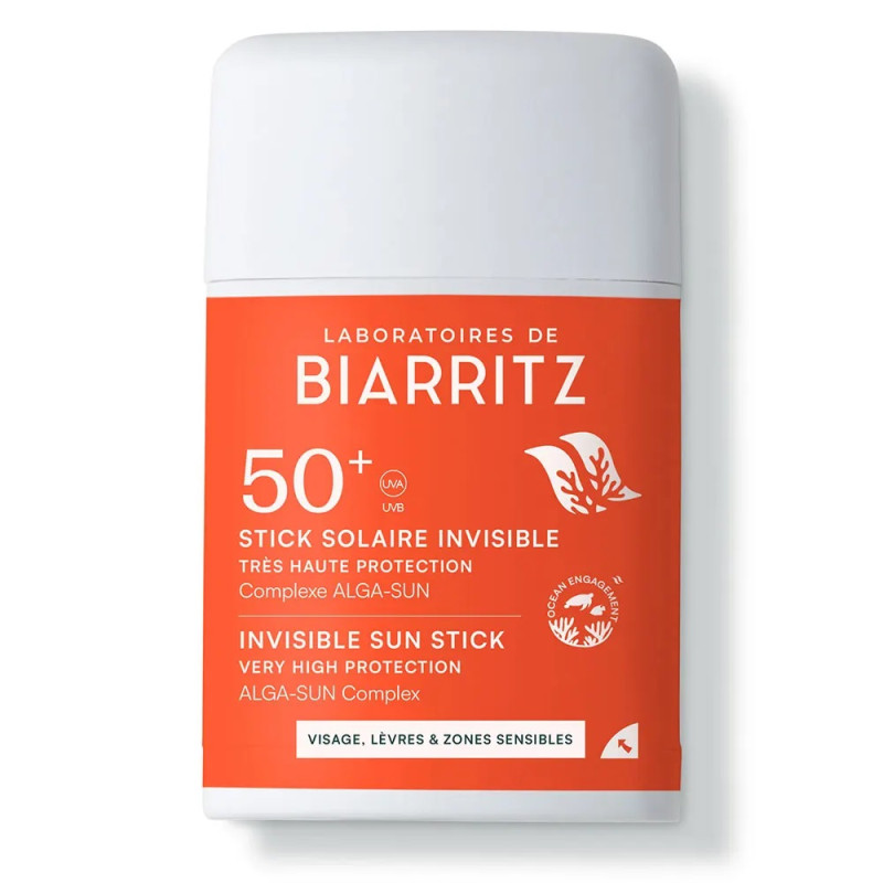 Laboratoires De Biarritz Solaires Stick Invisible SPF50+ 10g Laboratoires De Biarritz Solaires Stick Invisible SPF50+ 10g