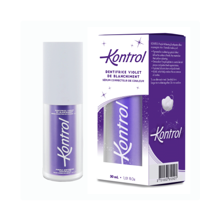 Kontrol Dentifrice Violet de Blanchiment Sérum Correcteur Couleur 30ml