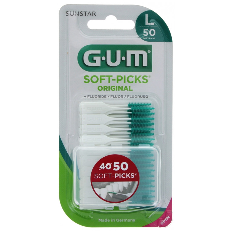 GUM Soft-Picks Original 50 Unités GUM Soft-Picks Original 50 Unités