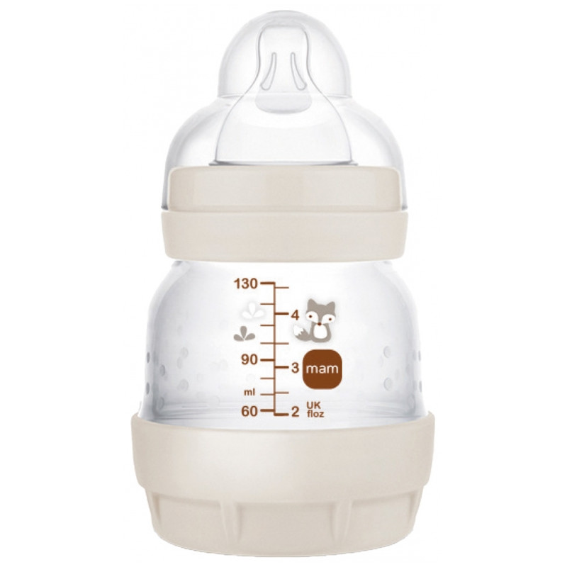 MAM Biberon Easy Start 130 ml 0 Mois Débit 0 MAM Biberon Easy Start 130 ml 0 Mois Débit 0