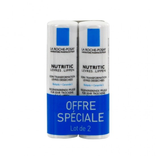 La Roche Posay nutritic lèvres 4.7ml x2 LA ROCHE POSAY - Soins Hydratants La Roche Posay nutritic lèvres 4.7ml x2 LA ROCHE POSAY - Soins Hydratants